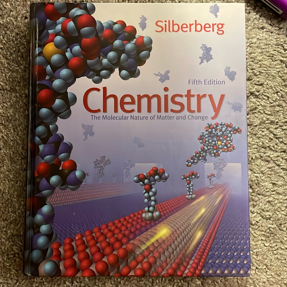 Chemistry the molecular nature of matter and change Fifth Edition